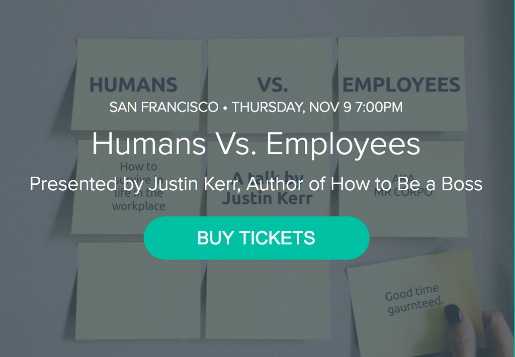 DESIGNERS + GEEKS: SF EVENT JUST ANNOUNCED WITH JUSTIN KERR (MR CORPO)