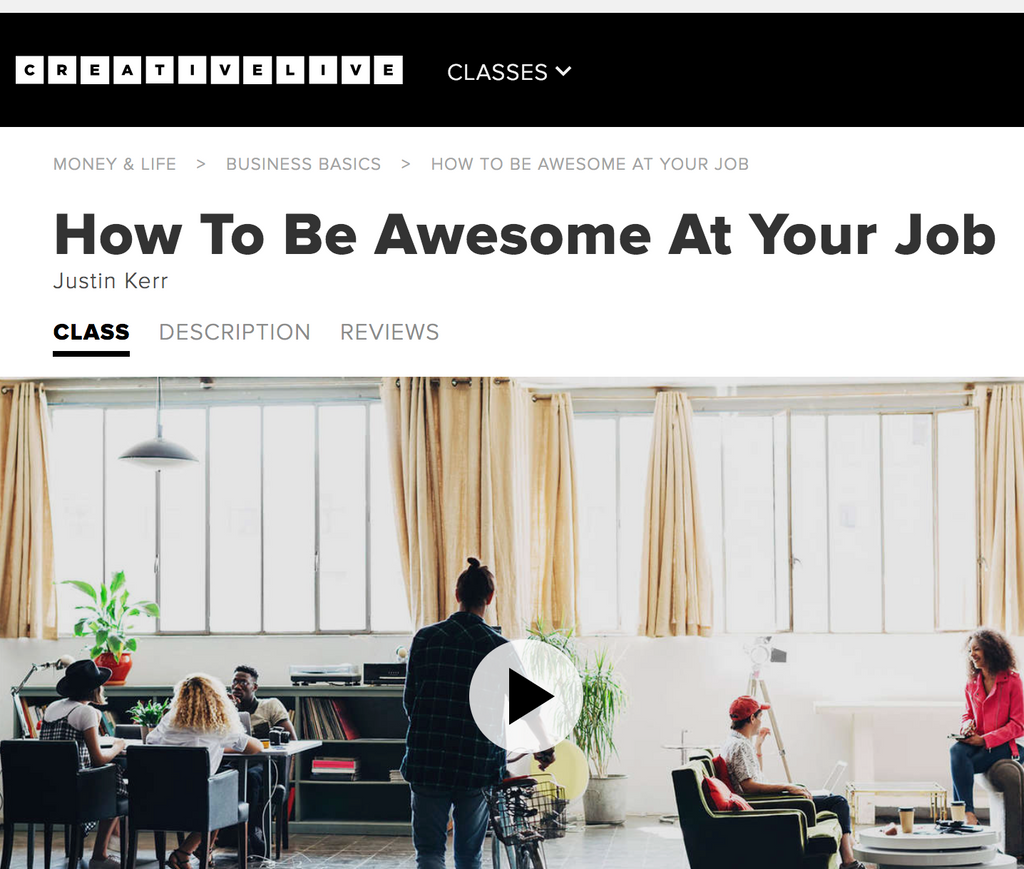 Justin Kerr LIVE on Creative Live